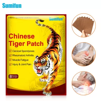 Chinese Red Tiger Patch (English packaging) 4 Packs 32 Each Chinese Red Tiger Patch (English packaging) 4 Packs 32 Each