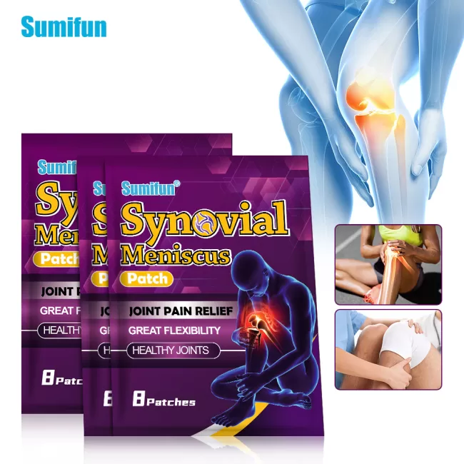 Sumifun Meniscus Pain Relief Patch (3 Packs 24 Each)